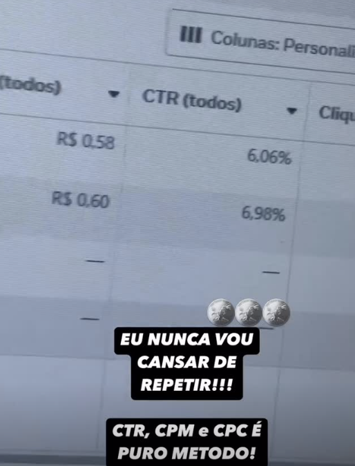 Reel da MV com resultado de campanha